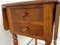 Louis XVI Walnut Bedside Table with Flap Top 4