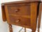Louis XVI Walnut Bedside Table with Flap Top, Image 4