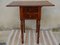 Louis XVI Walnut Bedside Table with Flap Top 1