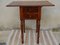 Louis XVI Walnut Bedside Table with Flap Top, Image 1