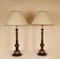 English Traditional Table Lamps, 1980s, Set of 2, Image 1