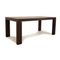 Globo Wooden Dining Table from Molteni, Image 1
