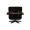 Poltrona vintage in pelle nera di Charles & Ray Eames per Vitra, Immagine 8