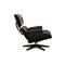 Poltrona vintage in pelle nera di Charles & Ray Eames per Vitra, Immagine 7