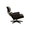 Vintage Lounge Chair in Black Leather by Charles & Ray Eames for Vitra, Image 7