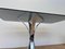 Mid-Century Steel Chrome and Smoked Glass Dining Table, 1975 4
