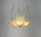 Murano Glass and Brass Chandelier from Barovier & Toso, 1950s 11