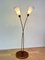 Art Deco Stehlampe aus Messing & Glas, 1940er 6