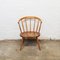 338 Elm Fireside Cowhorn Chair, Ercol zugeschrieben, 1960er 5