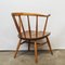338 Elm Fireside Cowhorn Chair attributed to Ercol, 1960s, Image 12