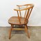 338 Elm Fireside Cowhorn Chair, Ercol zugeschrieben, 1960er 2
