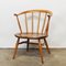 338 Elm Fireside Cowhorn Chair, Ercol zugeschrieben, 1960er 1