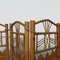 Rattan and Bamboo Folding Room Screen Divider, 1960s 18