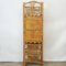 Rattan and Bamboo Folding Room Screen Divider, 1960s 3