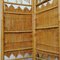 Rattan and Bamboo Folding Room Screen Divider, 1960s 7