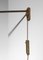 Italienische Wandlampe aus Messing & Lackiertem Metall von Arredoluce, 1950er 6