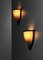 French Art Deco Acid-Etched Sconces attributed to Frère Muller Luneville, 1930s, Set of 2, Image 6