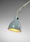 Swedish Industrial Lamp in Blue-Grey Metal from Ericsson, 1960s, Image 6