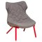 Foliage Armchair in Grey Fabric attributed to Patricia Urquiola for Kartell, 2010s 1