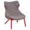 Foliage Armchair in Grey Fabric attributed to Patricia Urquiola for Kartell, 2010s, Image 1