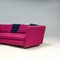 Seymour Low 02 Semi Round Sofa in Purple Fabric by Rodolfo Dordoni for Minotti, 2010s, Image 6