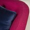 Seymour Low 02 Semi Round Sofa in Purple Fabric by Rodolfo Dordoni for Minotti, 2010s 11