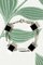 Bracelet en Argent et Onyx de Niels Erik, 1960s 1