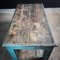 Wooden Packing Table in Blue 2