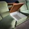 Canapé d'Angle Modulable Mid-Century en Tissu Vert, Set de 6 5