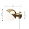 Studio VL Wall Light in Brass by Tue Poulsen for Louis Poulsen 2