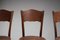 Bentwood Bistro Chairs with Crocodile Pattern attributed to Thonet, 1920, Set of 4 6
