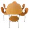 Mobilier de Salle à Manger Vintage Scandinave par Piet Hein pour Erik Jorgensen, 1990s, Set de 7 1