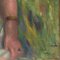 After Pierre-Auguste Renoir, Bather in Sunny Shade, Oil on Canvas, Framed 4