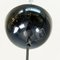 Lámpara de araña 2133 italiana moderna de metal blanco negro atribuida a Sarfatti para Arteluce, años 70, Imagen 15