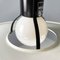 Lámpara de araña 2133 italiana moderna de metal blanco negro atribuida a Sarfatti para Arteluce, años 70, Imagen 11