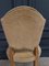 Chairs in Lemon Wood, Saber Legs & Velvet Fabric, 1940s, Set of 2 5