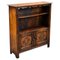 Carved Oak Bookcase, 1980s 1
