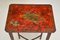 Antique Lacquered Chinoiserie Side Table, 1880 4