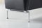 Schwarzes Vitra Suita Club Ledersofa von Charles & Ray Eamess 3