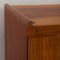 Credenza bassa in teak con mobile bar illuminato, Danimarca, anni '60, Immagine 17