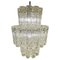 Large Murano Glass Chandelier by Toni Zuccheri for Venini, 1960s 4