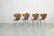 Italian Chairs by Carlo Ratti for Industria Legni Curvati, 1950s, Set of 4, Image 3