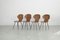 Italian Chairs by Carlo Ratti for Industria Legni Curvati, 1950s, Set of 4 1
