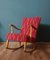 Scandinavian Rocking Armchair,1950s, Image 6