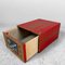 Caja de farmacia japonesa de madera con cajón, años 40, Imagen 7