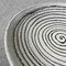 Mid-Century Decorative Earthenware Spiral Plate, Japan, 1960s 9