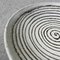 Mid-Century Decorative Earthenware Spiral Plate, Japan, 1960s, Image 9