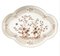 Large Oval Ivory Chinoiserie Tray by The Enchanted Home, Image 1