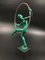 Art Deco Figurine of Woman Playing with Hoop by Briand / Marcel Buraine for Max Le Verrier, France, 1920s 1