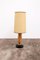 Brutalist Table Lamp Marble & Glass, 1960 11